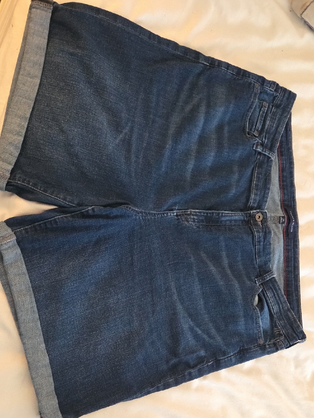 Tommy Hilfiger Dark Blue Denim Jean Shorts